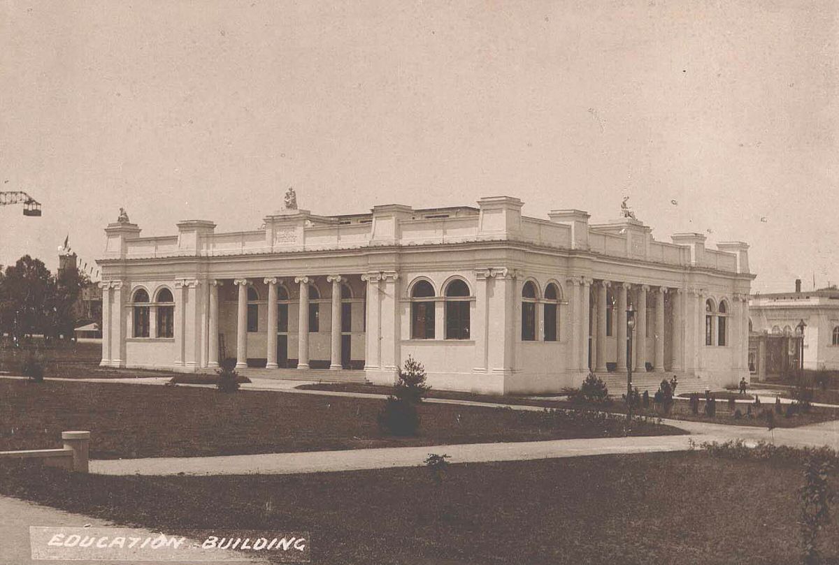 Education building, 1897