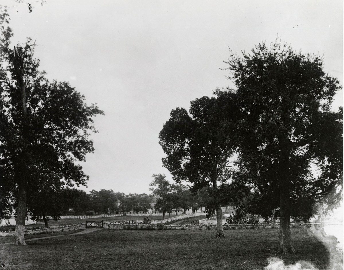 Belle Meade Mansion grounds, 1877
