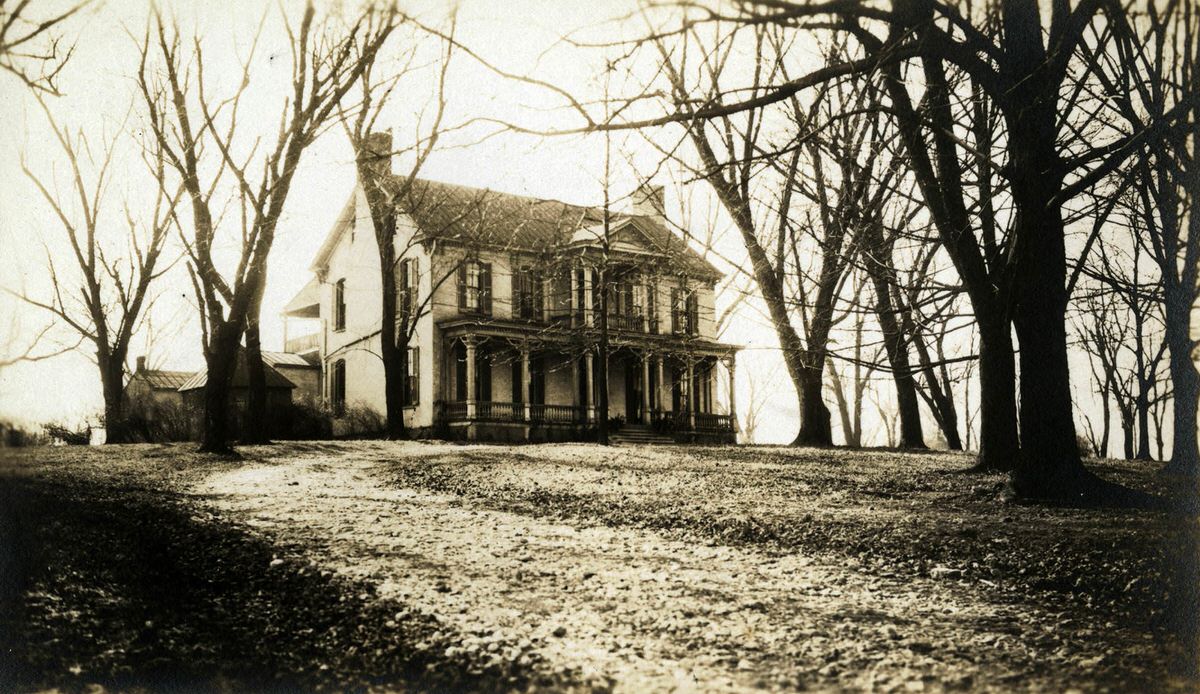 The Croft house at Grassmere, 1890s