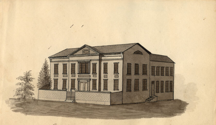 First Masonic Hall, 1859