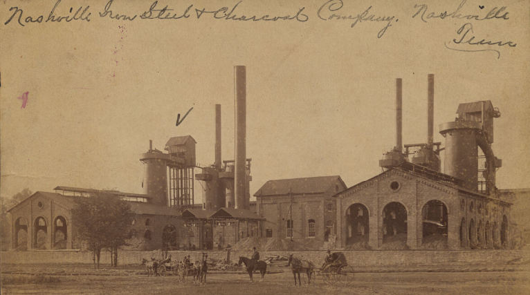Photograph of Nashville Iron, Steel & Charcoal Company, 1887
