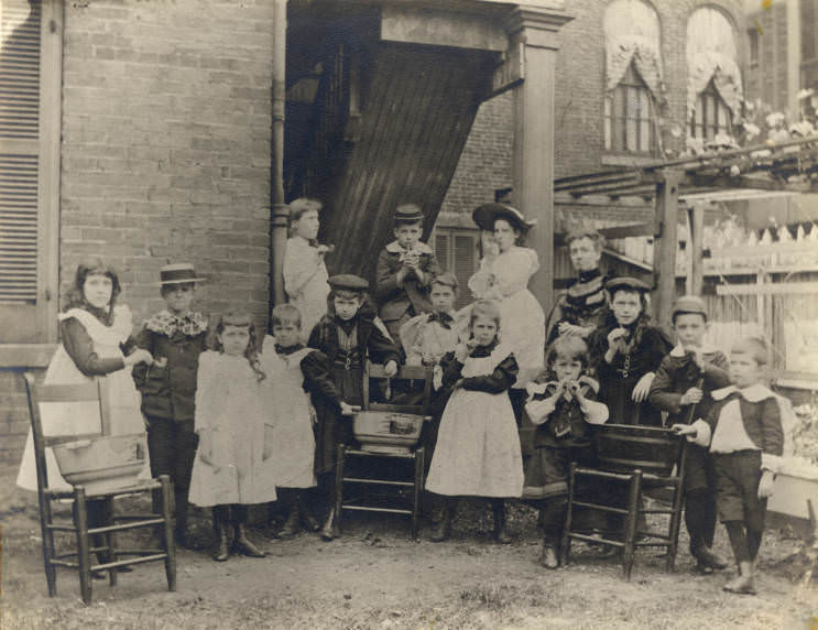 Photograph of the Warner Children, 1895