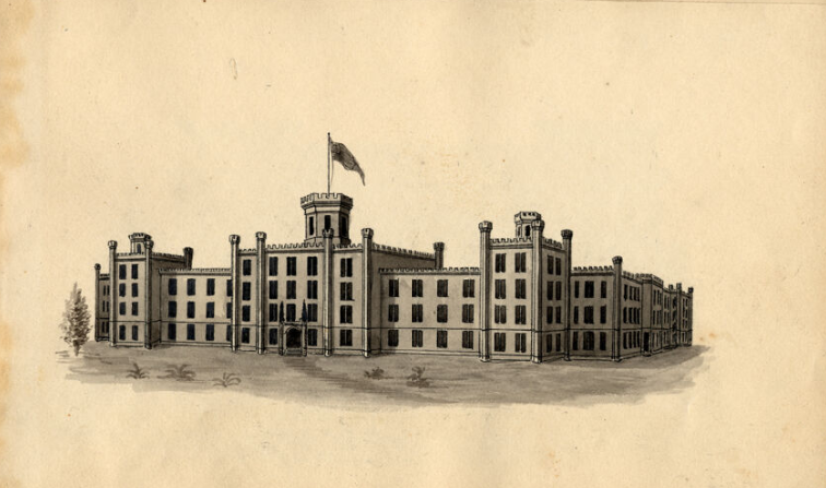 The Insane Asylum of Tennessee, 1859