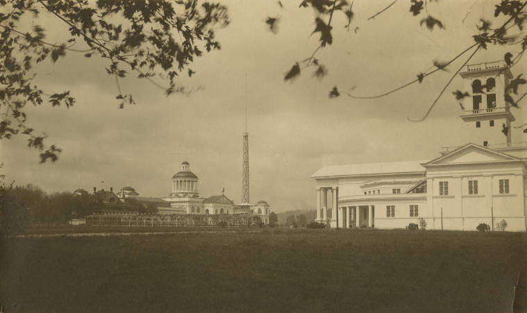 Commerce Building and Auditorium at the Tennessee Centennial and International Exposition, 1897
