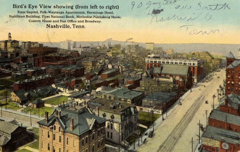 Bird's eye view, 1912