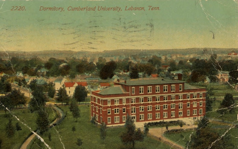Dormitory, Cumberland University, Lebanon, Tenn, 1913