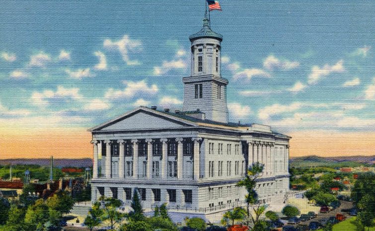 State capitol, Nashville, 1910s