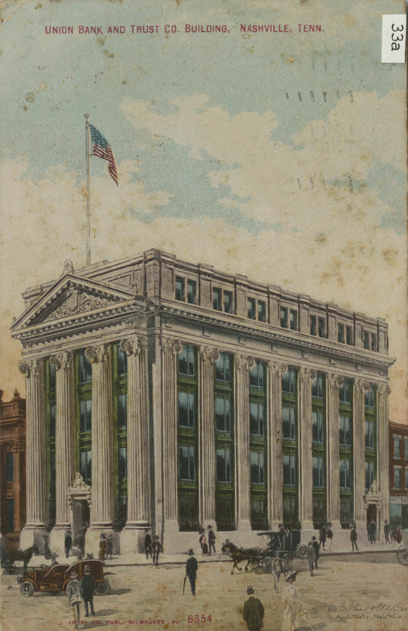 Union Bank and Trust Co. building, Nashville, 1910