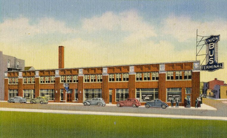 Bus depot, Nashville, 1939