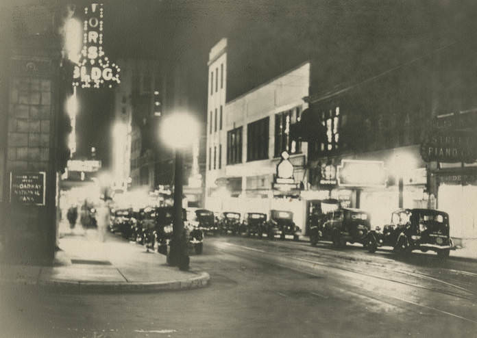 Church Street in Nashville, Tennessee, 1936