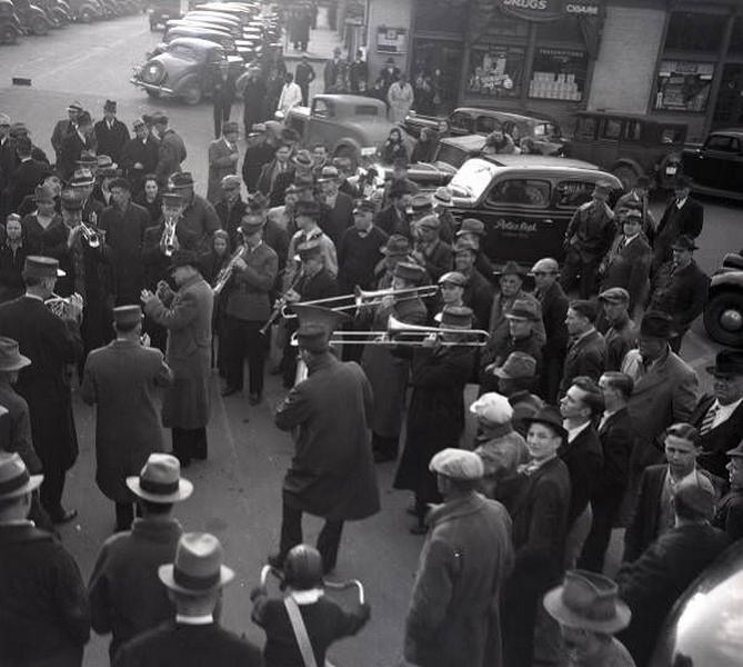 Colonel Luke Lea at Lebanon, Tennessee, just out of prison, 1936