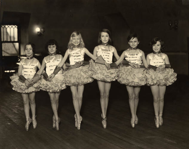 Dance recital number "Glinda's Girl Army," presented for the Drought-Relief Fund, 1931