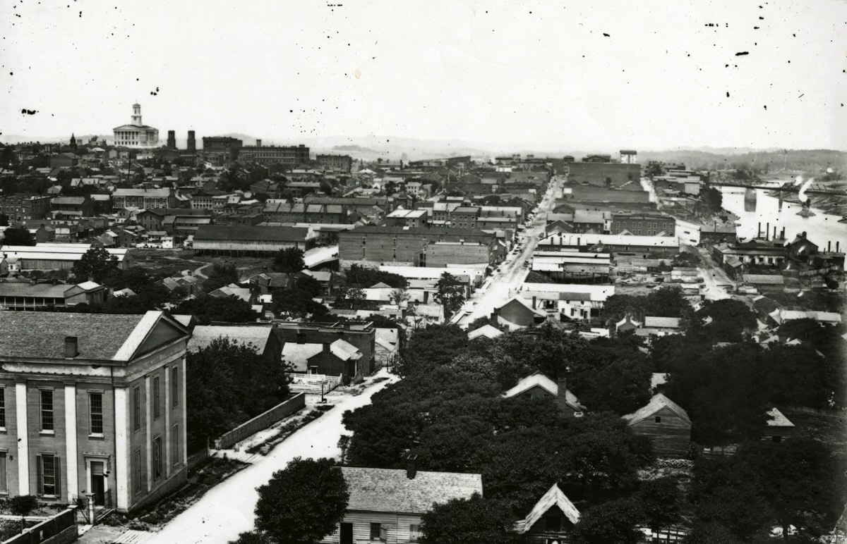 Downtown Nashville, 1890s