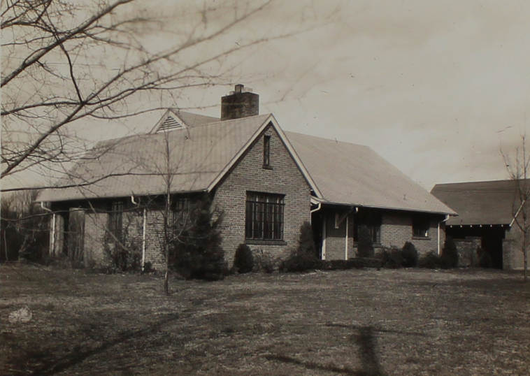 Herbert family home, Lynnbrook Road, Nashville, Tennessee, 1937