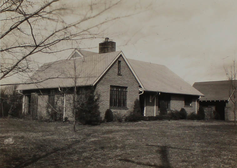 Herbert family home, Lynnbrook Road, Nashville, Tennessee, 1937