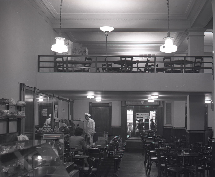 Interior view of Candy’s Inc. store, Nashville, Tennessee, 1939