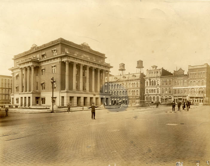 Photograph of the Davidson County Court House, 1930