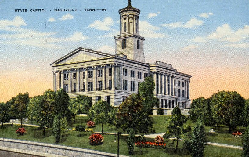 State capitol – Nashville, 1930