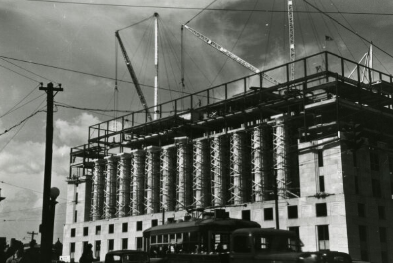 The Davidson County Public Building and Courthouse, Nashville, Tennessee, 1937