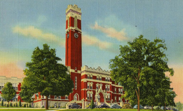 Vanderbilt University, Kirkland Hall, Nashville, 1930