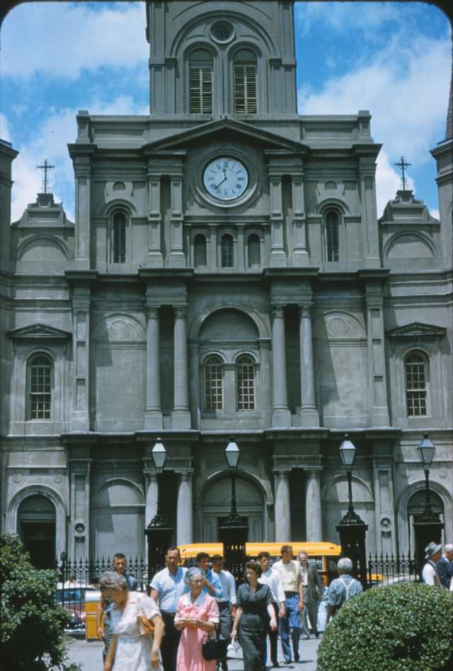 St. Louis Cathedral, New Orleans, 1956.