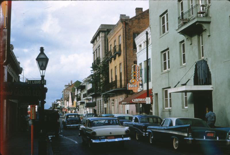 St. Louis Street, New Orleans, 1956.
