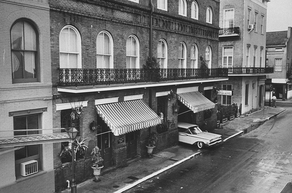 This Motel opened 90 days ago in the French Quarter of New Orleans, 1954