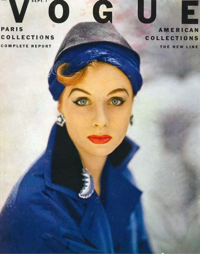 Suzy Parker, Vogue, September 1952