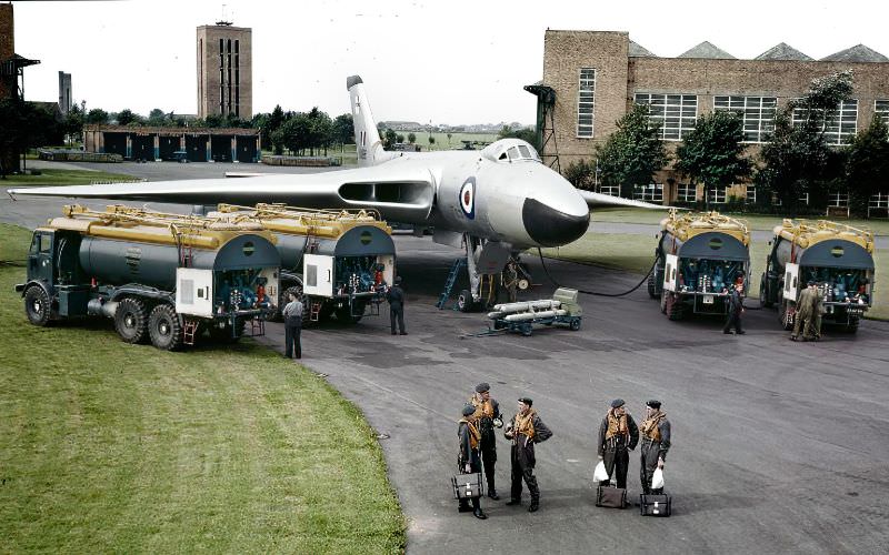 Avro Vulcan B.1 XA896 at RAF Waddington, August 21, 1957