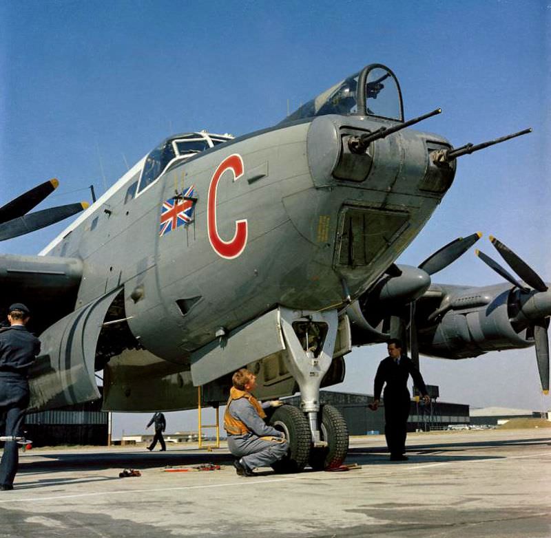 Sergeant Michael 'Jacko' Jackson, air engineer of Avro Shackleton MR.3 XF707 of No. 206 Squadron, 1964