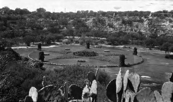 Lone Star Garden, Brackenridge Park, San Antonio, 1927