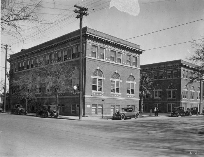 Exterior of Young Women's Christian Association, 403 Fifth Street, San Antonio, 1927