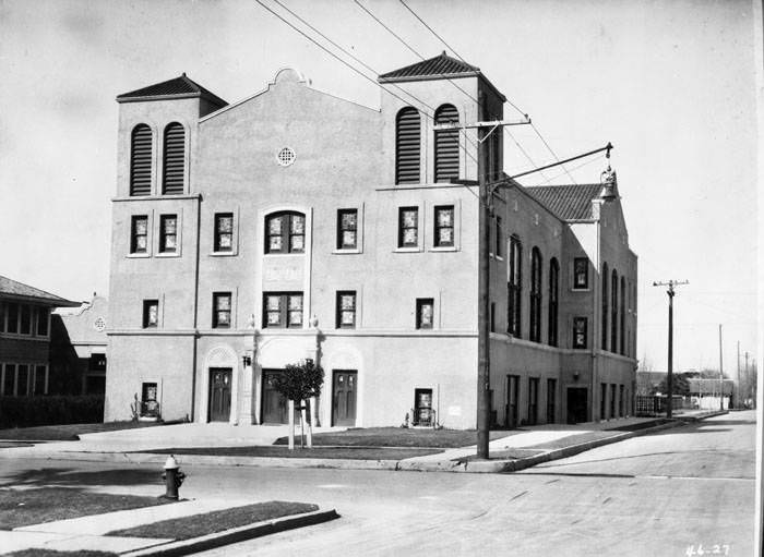 Exterior of Beacon Hill Presbyterian Church, 1101 W. Woodlawn Avenue, San Antonio, 1927
