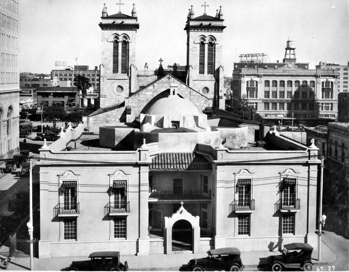 San Fernando Cathedral Rectory, San Antonio, 1927