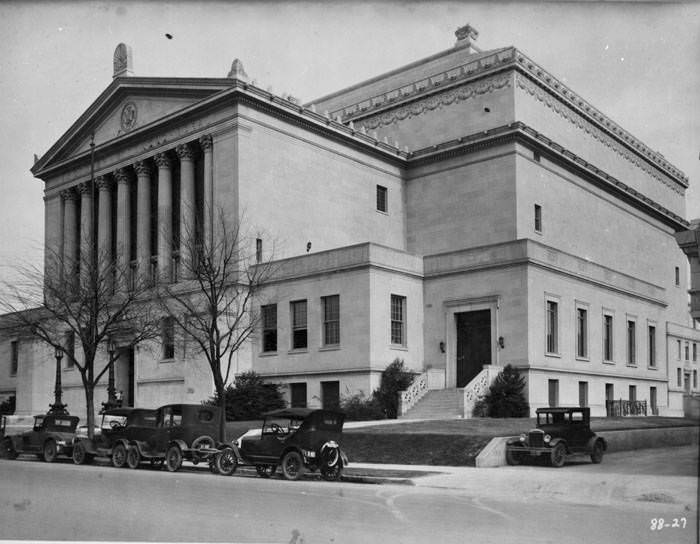 Exterior of Scottish Rite Cathedral, 308 Avenue E, San Antonio, 1927