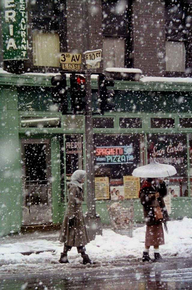 Snowfall, New York, 1952