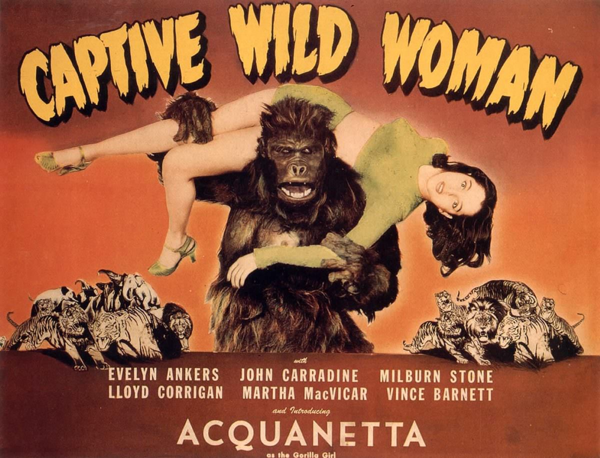 Captive Wild Woman’ 1943