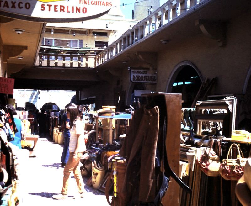 Bazaar in Tijuana, 1971