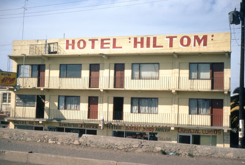 Hotel Hiltom, Tijuana, August 1971