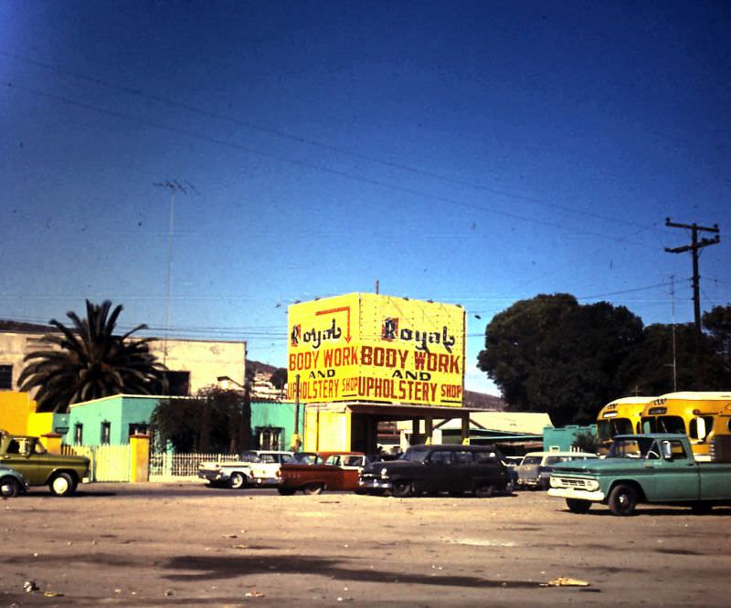 Main street of Tijuana, 1971