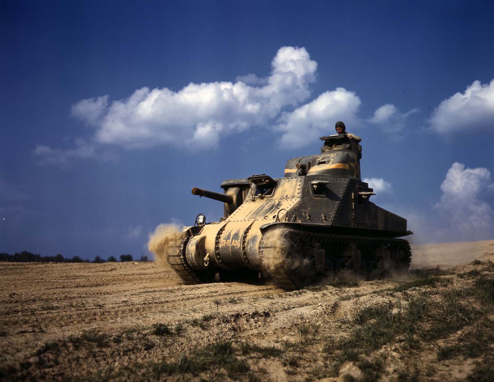 An M3 tank.