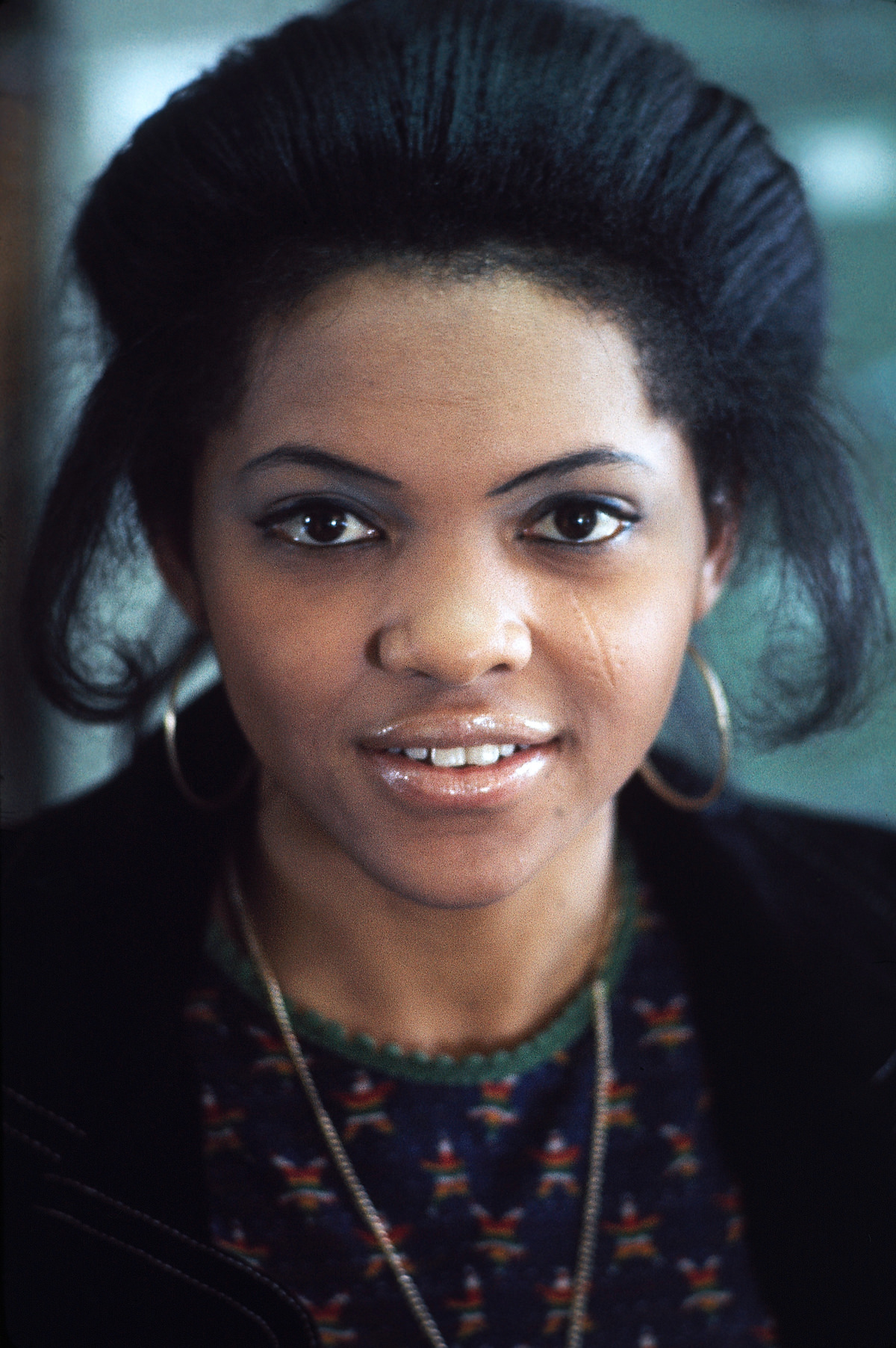 Clarice Brown, 19, is a secretary in the United Mine Workers Field Service office in Charleston, West Virginia.