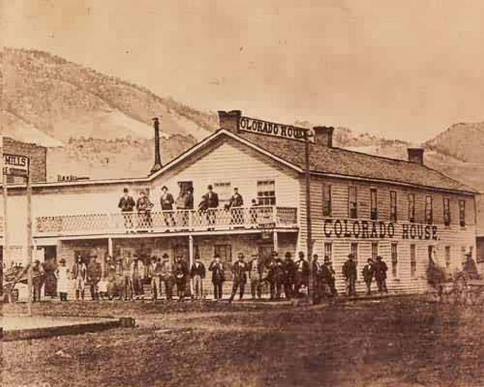 The Colorado House-Northwest Corner 13th & Pearl, 1880