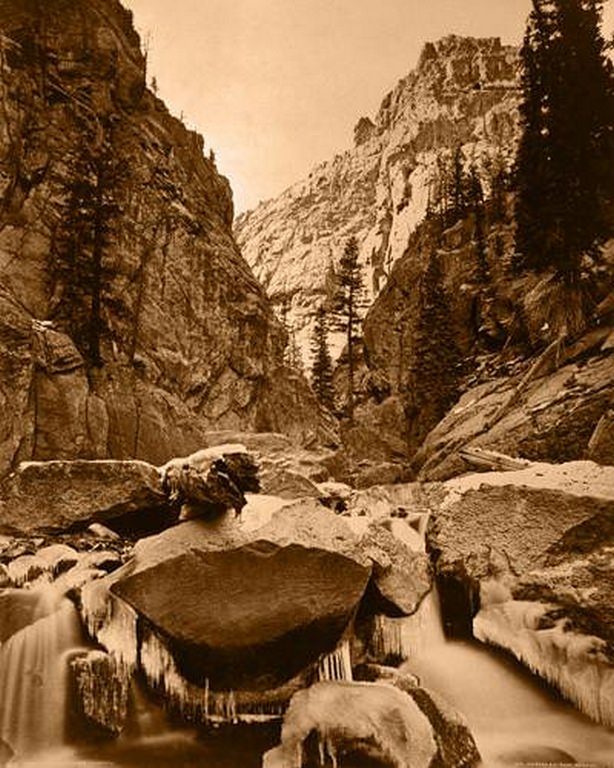 Toltec Gorge, 1881