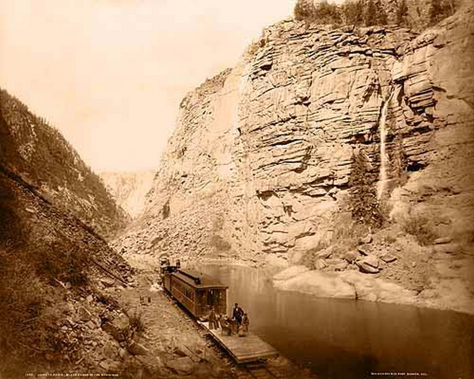 Chipeta Falls, Black Canyon of the Gunnison,1881