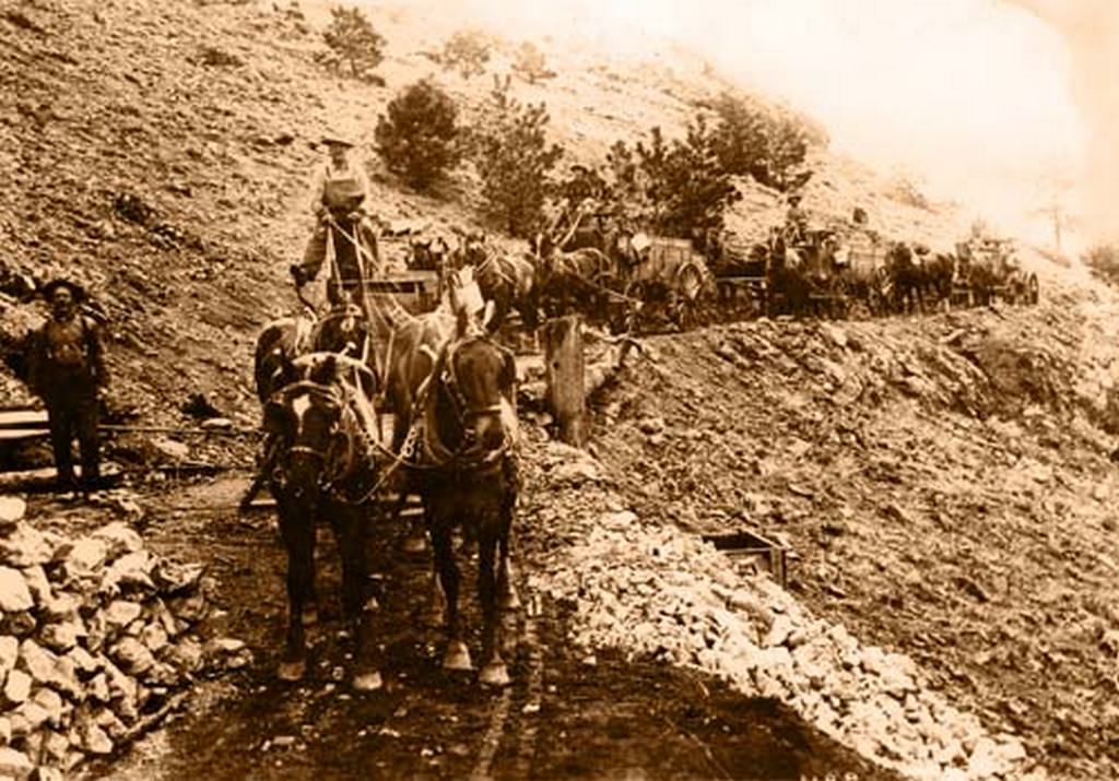 Ore from Poorman Mine, Caribou,1885