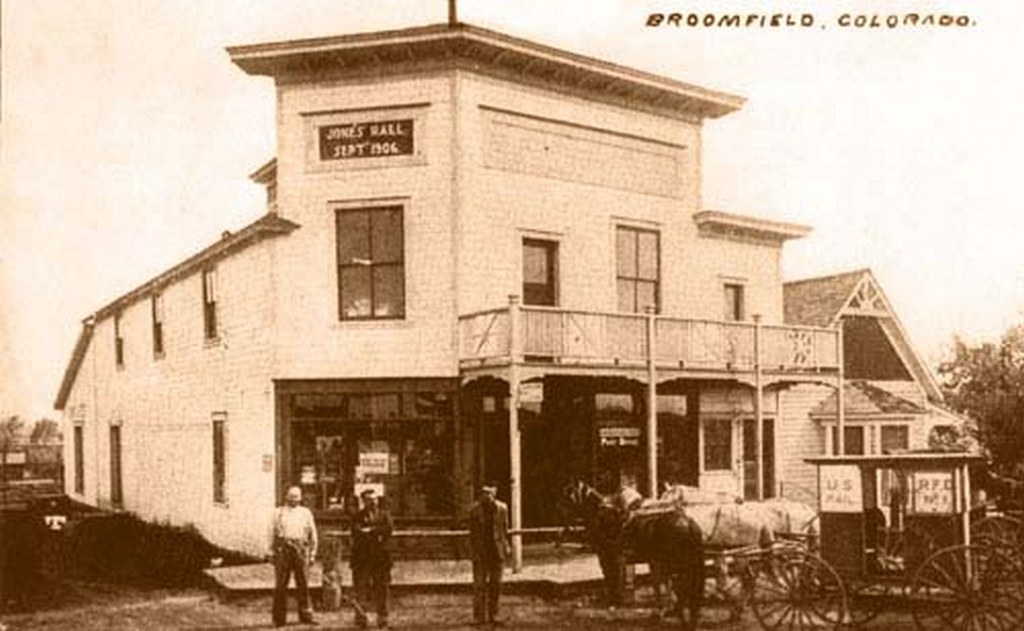 Broomfield – Jones Hall, 1880