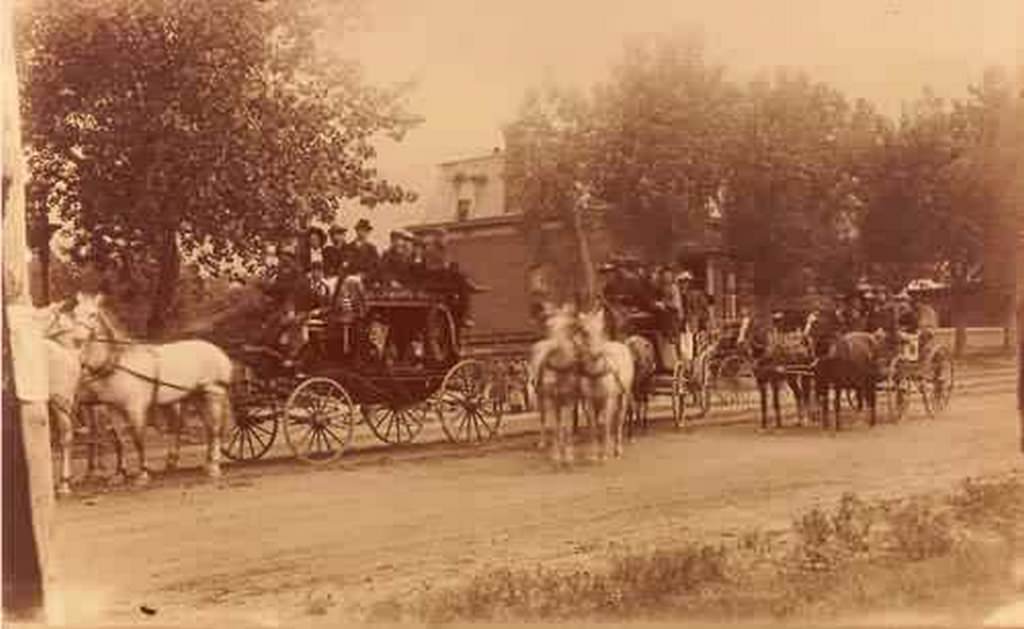 Early Boulder Stagecoach, 1885