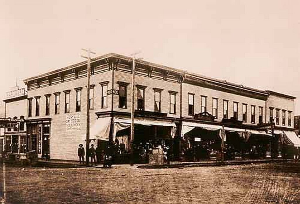 Aspen Store Fronts 400 Block, 1885