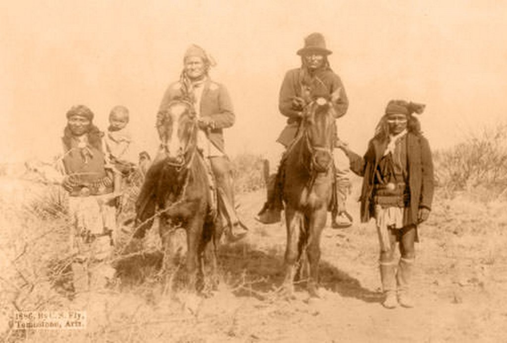 Geronimo on Horses, 1886
